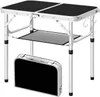 WOLTU Campingtisch Höhenverstellbar, 60x40cm Tischplatte, Produktbild-Vorschau 1