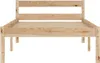 vidaXL Massivholzbett Kiefer 100x200 cm Anteprima dell’immagine prodotto 2