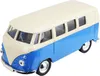 Spielzeugauto Bus VW Bulli 11,5cm blau Modellauto Blechauto Produktbild-Vorschau 1