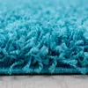 Teppich Wohnzimmer Hochflor Einfarbiges Design Langflor Produktbild-Vorschau 4
