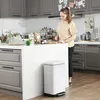 Odpadkový kôš, 30 l odpadkový kôš, oceľový pedálový kôš, s Náhľad obrázku produktu 16