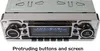 Caliber RMD120BT, Szary, 1 DIN, 300 W, MP3, WMA, LCD, A2DP, Podgląd zdjęcia produktu 2