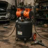 KRAFT&DELE | Ölfreier Kompressor, 50L, 2000W, Produktbild-Vorschau 2