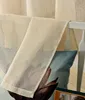 WOLTU Gardinen transparent mit Ösen Leinen Optik, Ösenschal Produktbild-Vorschau 5
