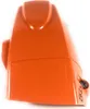 An orange chainsaw cover on a white background. Produktbild-Vorschau