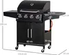 Gasgrill BBQ mit 3 Brennern je 3 kw mobiler Grillwagen mit Produktbild-Vorschau 5