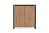Finori Beistellschrank Denver 1 Artisan-Eiche und Anthrazit Produktbild-Vorschau 2