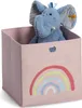 ZELLER Detský úložný box textilný, ružový, motív dúha Náhľad obrázku produktu 4