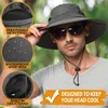 Sonnenhut mit breiter Krempe, UV-Schutz Kappe, Uni Produktbild-Vorschau 3
