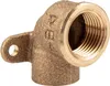 Rotguss-Lötfitting Wandscheibe 18 mm x 1/2 Zoll IG - Typ Produktbild-Vorschau 1