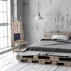 Relaxdays Valletto da bagno con ripiano, bambù, acciaio Anteprima dell’immagine prodotto 2
