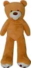 Aga4Kids Plyšový medvěd 130 cm Světle hnědý s tlapkami Náhled obrázku produktu 2