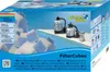 A product box for "FilterCubes" showing a diagram of pool filtration equipment and the product itself. Produktbild-Vorschau