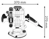 Bosch GOF 1250 CE, Černá, Modrá, 24000 ot/min, 6, 8 Náhled obrázku produktu 3