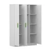 Drehtürenschrank, Kinderkleiderschrank 120 cm Weiß/Weiß, Produktbild-Vorschau 5
