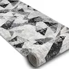Modern Läufer TULS 51211 Geometrisch anthrazit 90 cm Grau Produktbild-Vorschau 2