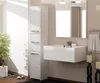 Mobile bagno stretto MARGO - bianco opaco Anteprima dell’immagine prodotto 3