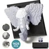 Olifant bouwstenen set, creatieve cadeaus, 3D-schilderijen, Productafbeelding-voorbeeld 1