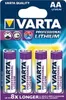 Batterie Professional Lithium AA Blister a 4 Stück VARTA Produktbild-Vorschau 5
