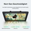 A digital drawing tablet displaying artwork, with text and specifications below. Podgląd zdjęcia produktu