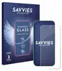 A product box and a screen protector for a smartphone. Produktbild-Vorschau