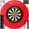 KESSER® Dartscheibe Sisal mit 9 Dartpfeile Professional Produktbild-Vorschau 1