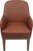 Brauner Wohnzimmer Sessel Designer Einsitzer Luxus Produktbild-Vorschau 1