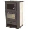 Poêle à bois 10kW Four + plaque de cuisson Poêle en faïence Voir les images du produit 5