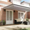 Markisenersatzstoff Hellgrau 480 x 345 cm Polyester Produktbild-Vorschau 3