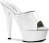 KISS-201 Damen Slipper von Pleaser, Weiß  , EU 41, US 11 Produktbild-Vorschau 1