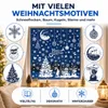 202-teiliges Fensterbilder Set Weihnachten – selbstklebende Produktbild-Vorschau 3