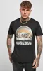 Merchcode T-Shirt Baby Yoda Mandalorian Logo Tee Black-M Produktbild-Vorschau 1