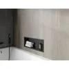 Mexen X-Wall-R zapuštěná police s límcem 60 x 20 cm, Černá Náhled obrázku produktu 7
