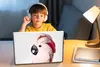 MuchoWow® Laptop Aufkleber Sticker Cover Kakadu - Rosa - Produktbild-Vorschau 3