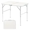 LEADZM 90 x 60 x 70 cm Alu Campingtisch Klapptisch mit Produktbild-Vorschau 1