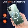 Hülle für iPhone 11 PRO Magsafe magnetisch Silikon Clear Produktbild-Vorschau 3