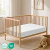 Buymax Baby Spannbettlaken 60x120 cm Weiß, Jersey 100% Produktbild-Vorschau 2