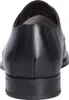 The back view of a black leather shoe. Produktbild-Vorschau