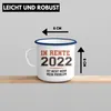 Trendation -  Renter 2022 Emaille Tasse Ruhestand Geschenk Produktbild-Vorschau 3