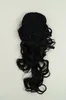 WIG ME UP Zopf, lockig, Gummizug, Schwarz WK03-1 Produktbild-Vorschau 2