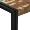 vidaXL Konzolový stolík Viacfarebný 120 x 33 x 75 cm Náhľad obrázku produktu 4
