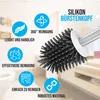 Strex Toiletborstel Siliconen met Houder - Sneldrogend, Productafbeelding-voorbeeld 4