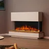 Garlivo Elektrokamin 'Napoli 50 Weiss/ Eiche ' | LED Produktbild-Vorschau 6