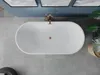 Mexen Luna freistehende Badewanne 170 x 80 cm, weiß, Produktbild-Vorschau 4