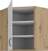 Eckhängeschrank 60x60 cm Stilo Weiss Eiche Artisan Produktbild-Vorschau 2