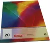 A notebook with a colorful abstract design on the cover, placed on a white background. Anteprima dell’immagine prodotto