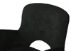 HowHomely THEO Chair Black Fabric - moderný dizajn, Náhľad obrázku produktu 14