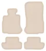 DURBAN Beige Velours-Fußmatten-Set für BMW 6 F12 Cabrio Produktbild-Vorschau 1