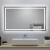 Acezanble Miroir de salle de bain LED 120x80cm, Tricolore + Voir les images du produit 1