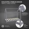 ML-Design dětská postel 70x140 cm se stříškou a roštovým Náhled obrázku produktu 3